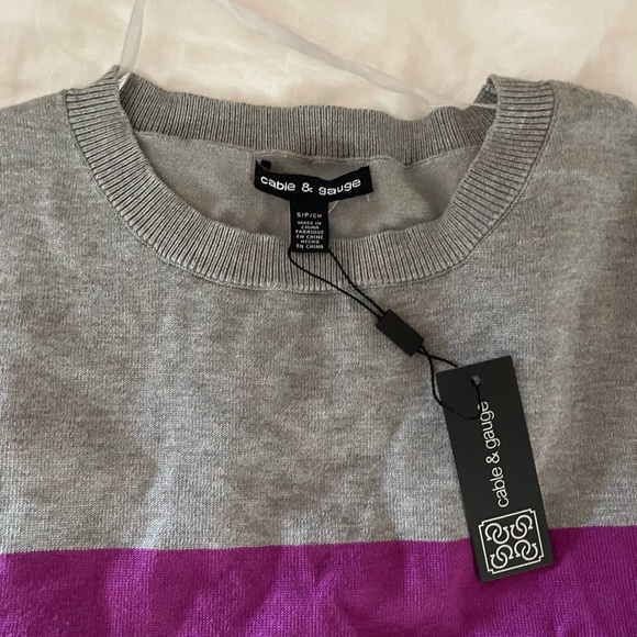 Cable and Gauge Sweater - Picture 2 of 2